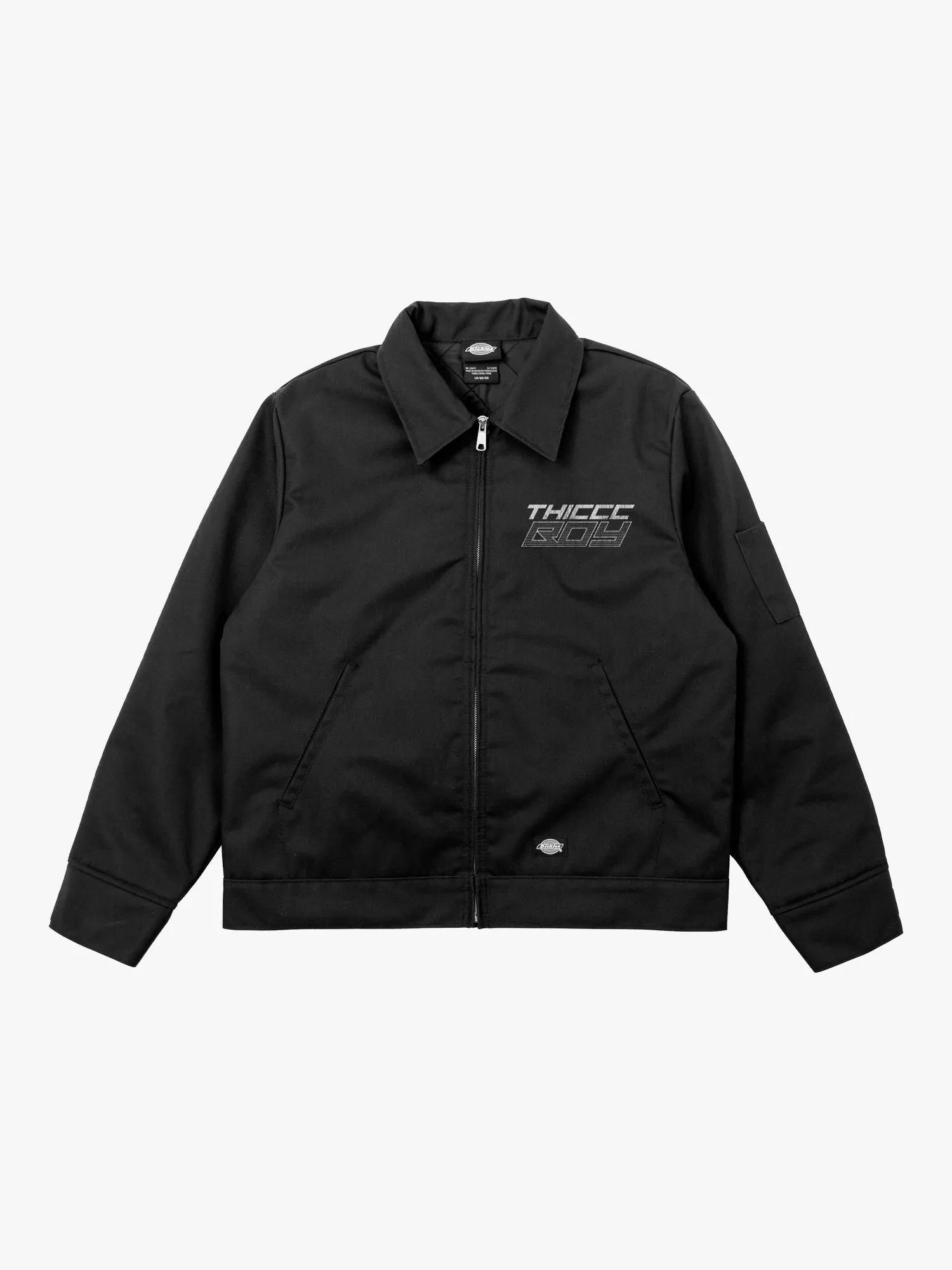 Thiccc Boy Car Club Black Jacket