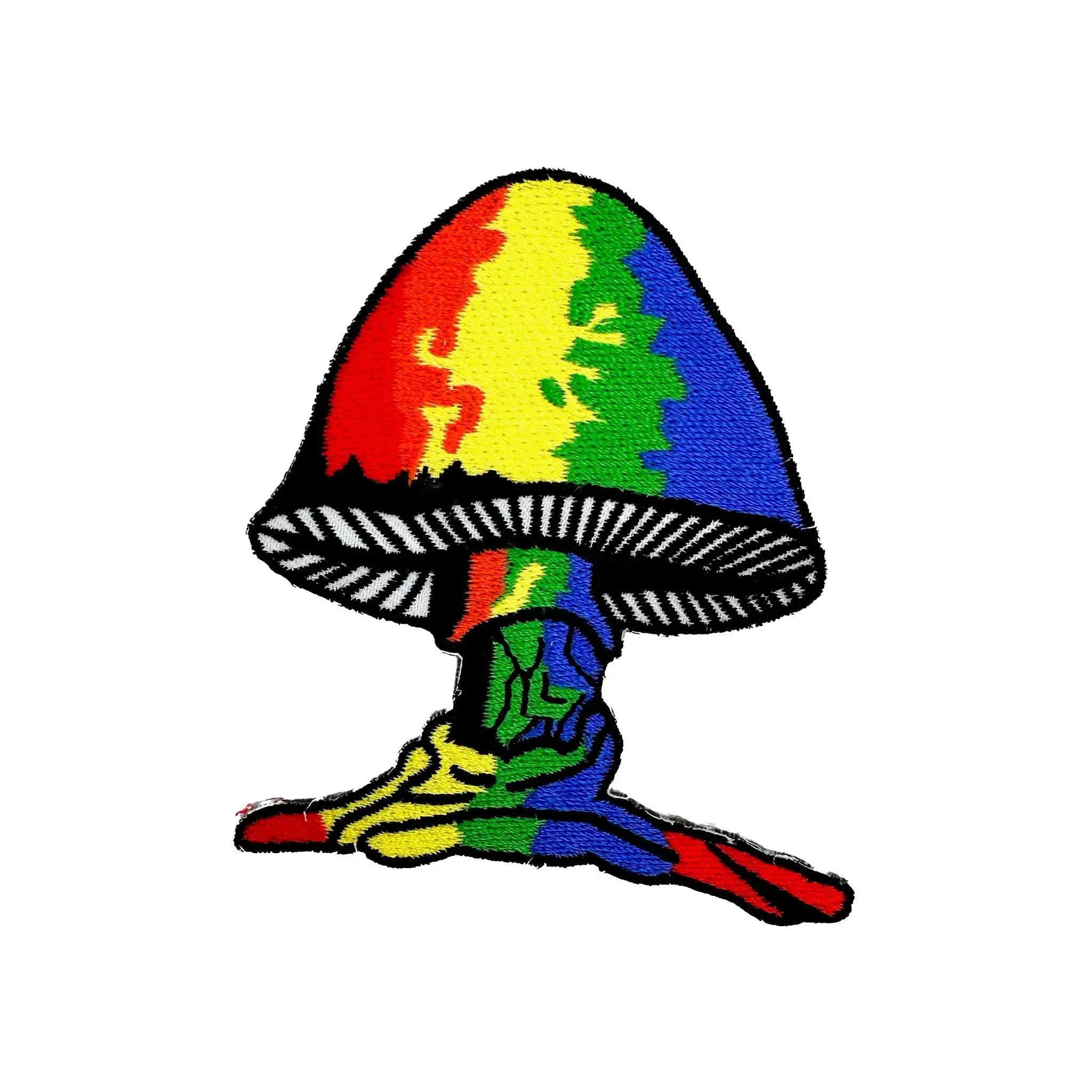 Trippy Rainbow Mushroom Patch