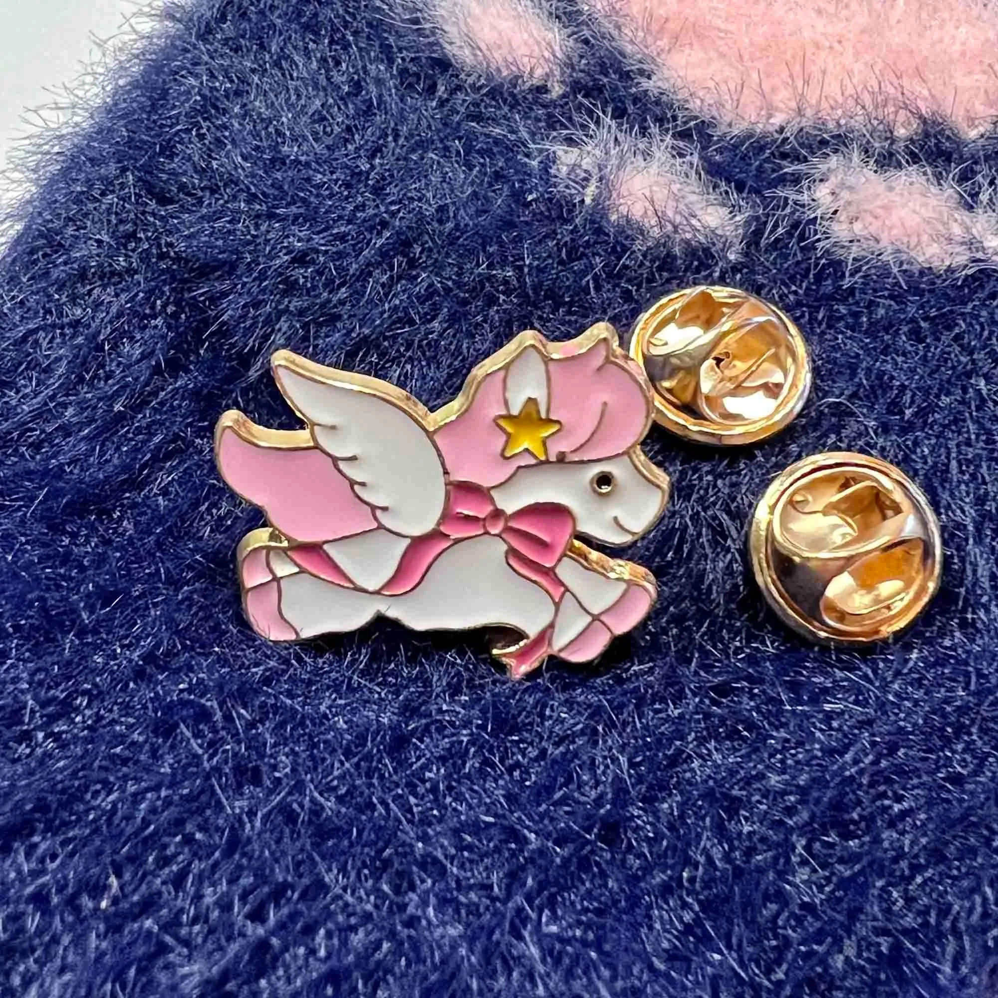 Unicorn Pins (2 pcs) Cute Anime Lapel Enamel Pins