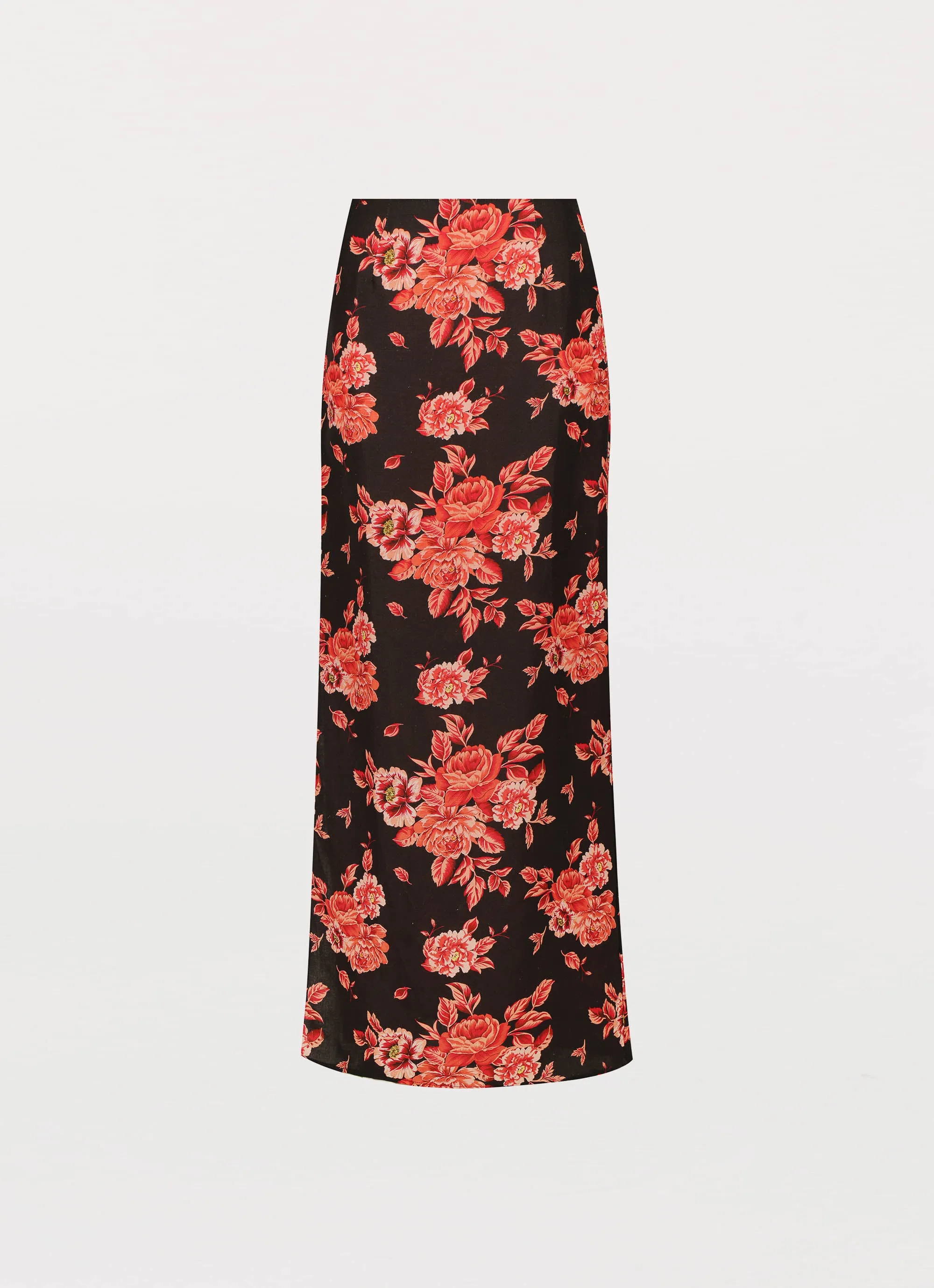 Valencia Villa Maxi Skirt - Midnight Rosa